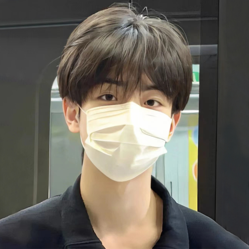 Tóc giả nam Hàn Quốc nguyên đầu cao cấp làm bằng tơ mềm mượt như tóc thật ( VÀNG ) + tặng kèm lưới