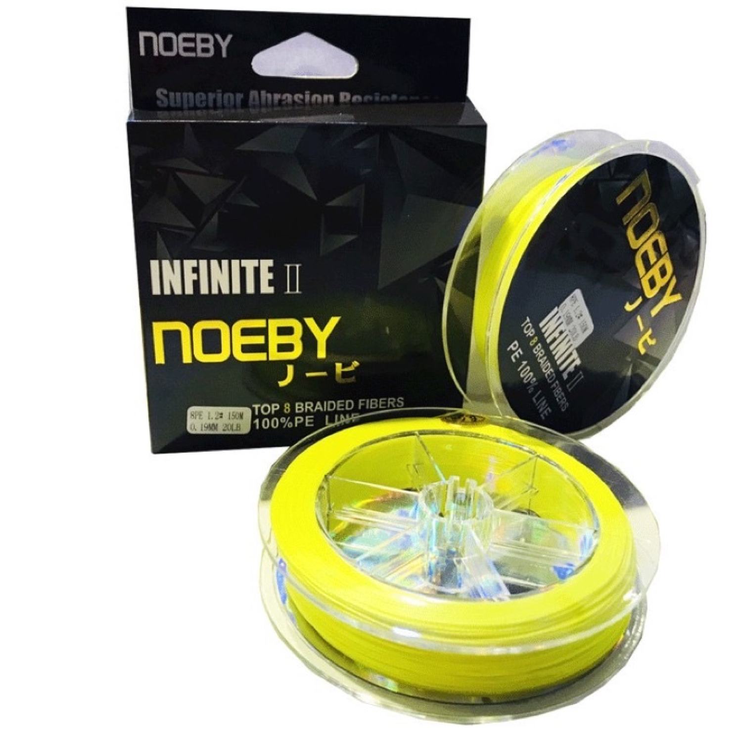 Dây dù câu cá noeby 150m, dù noeby x8 cao cấp. siêu mịn, dai, tải cá lớn
