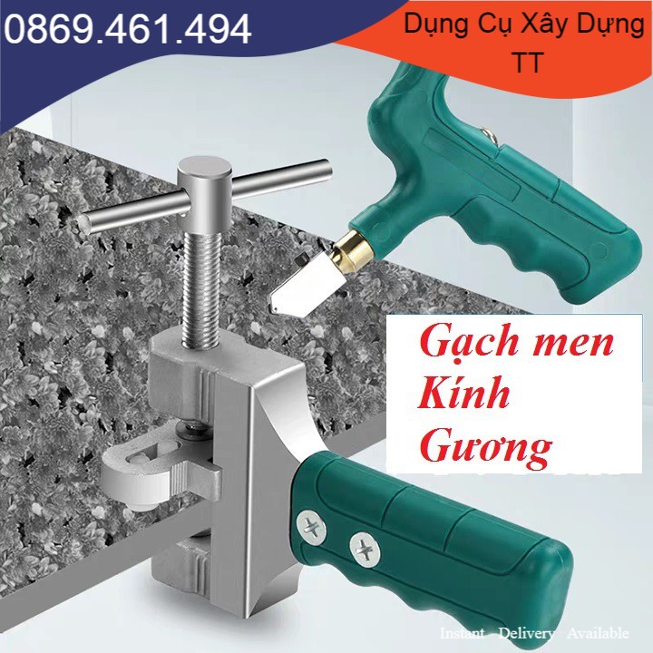 Bộ dao cắt kính,gạch men đa năng  Dao cắt kiếng kèm theo dụng cụ bẻ tách gạch kính cao cấp