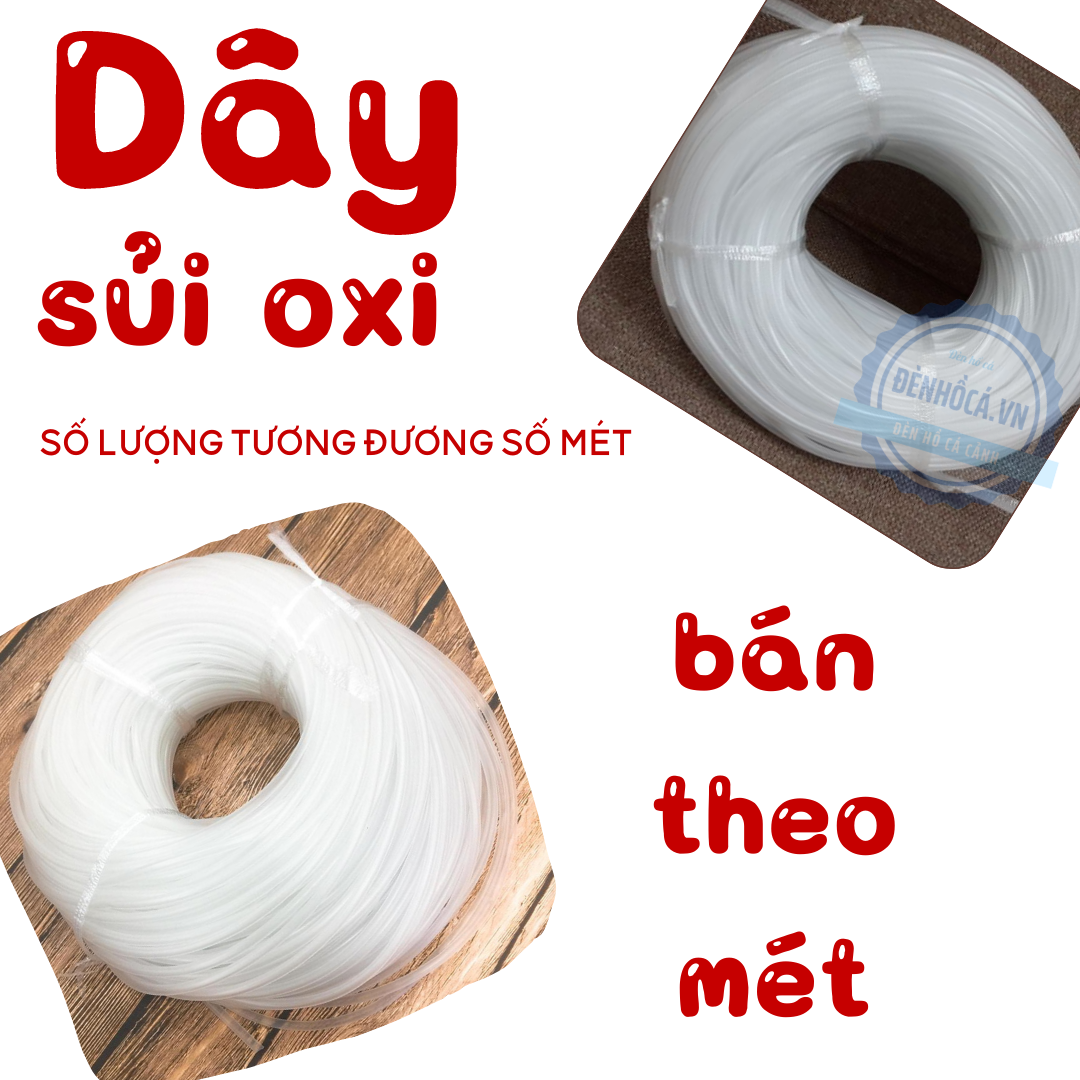 Dây sủi oxy hồ cá bán theo mét