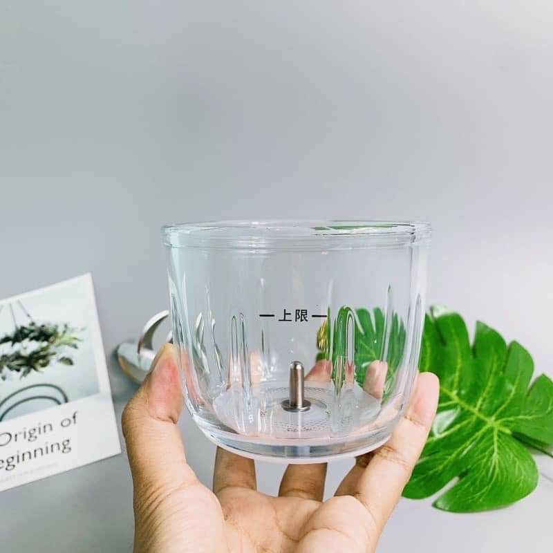 Cối thủy tinh, phụ kiện máy xay hattiecs 0.3l