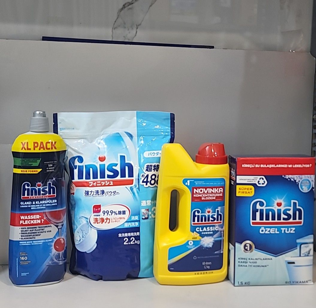 Bột Rửa Bát Finish 2Kg Made In Eu hoặc Bột rửa bát Finish 2.2kg nhật bản Japan