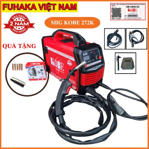 Hcm máy hàn mig ko dùng khí kobe 272k 2 chức năng | dễ hàn | hàn đẹp | ai cũng hàn được