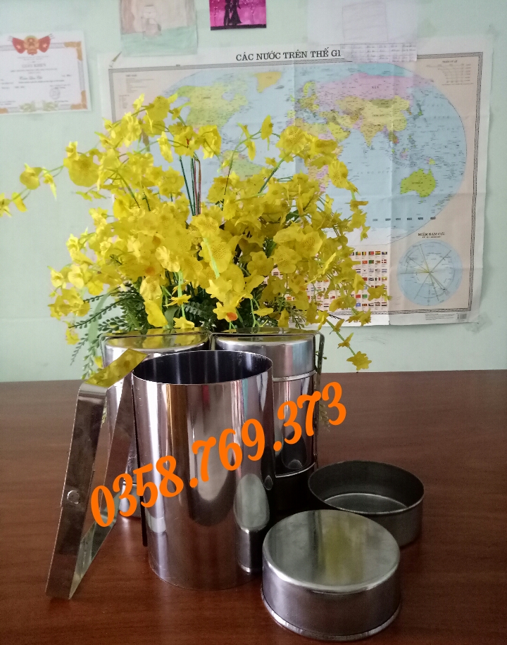 KHUÔN CHẢ LỤA INOX CAO CẤP/ KHUÔN CÀ MEN LOẠI 1KG/ KHUÔN CHẢ LỤA HIỆN ĐẠI