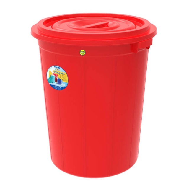Thùng nhựa tròn duy tân 90l/120l/160l/220l