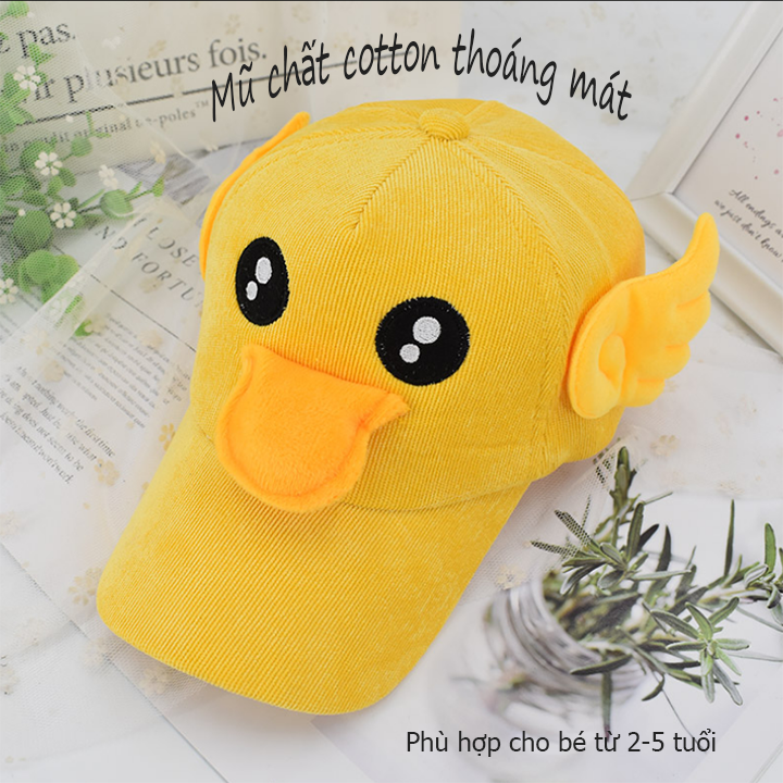 Set túi kèm mũ vịt vàng siêu cute cho bé - Túi vịt và mũ vịt [ có bán lẻ túi và mũ ]