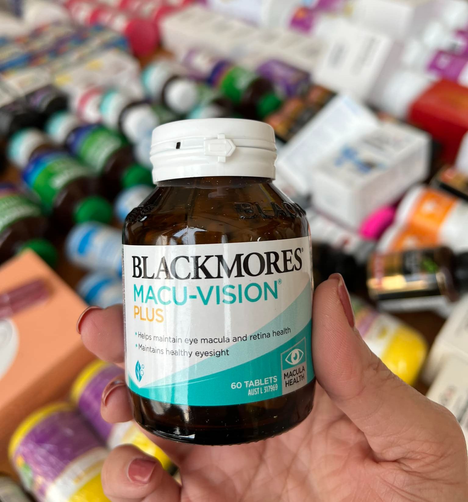 Viên uống bổ mắt Blackmores Macu Vision Plus 60 Tablets