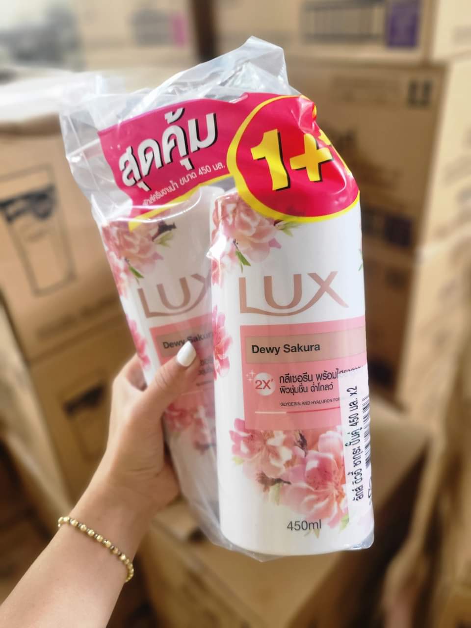 sữa tắm lux thái lan 500ml siêu thơm hàng chính hãng