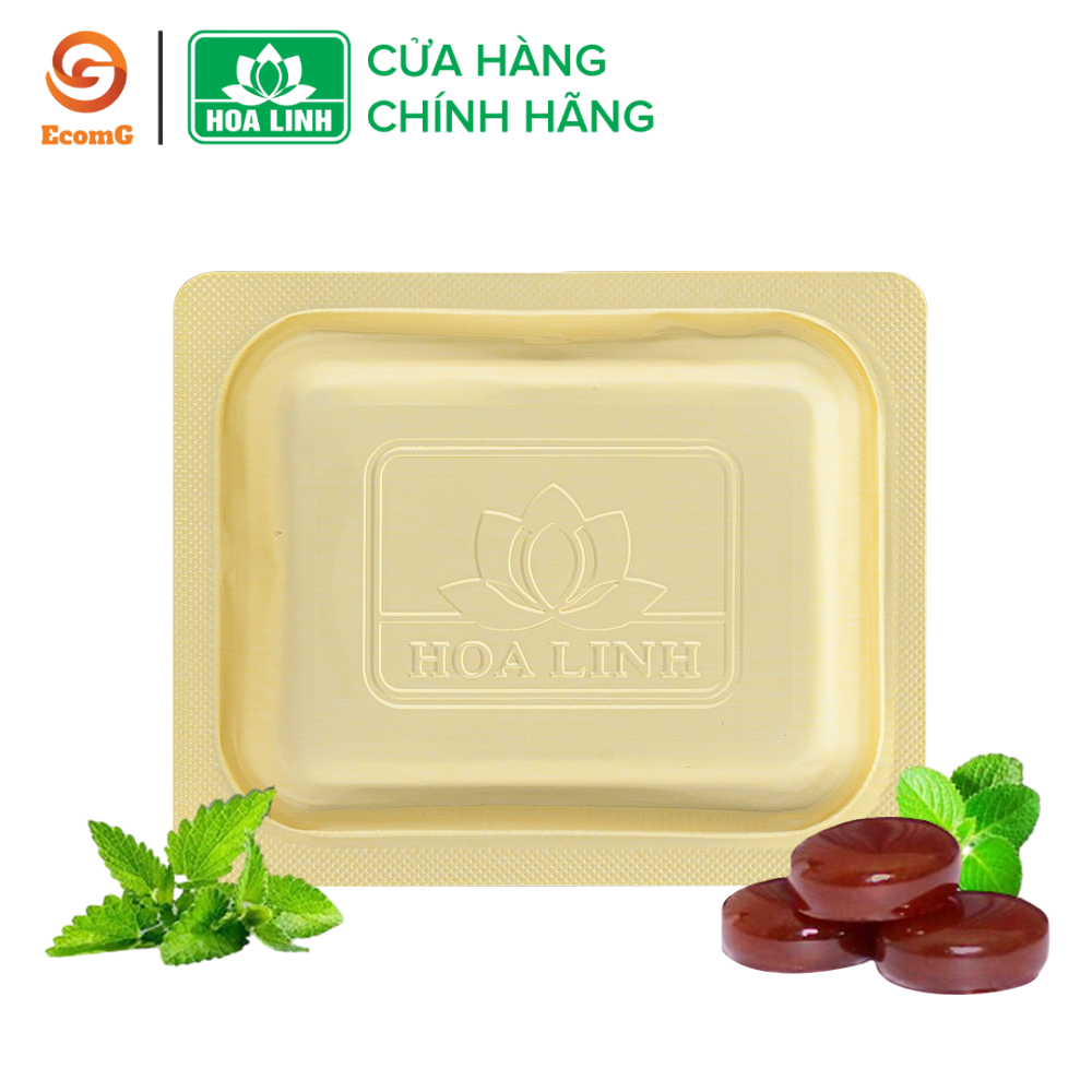 Viên ngậm dưỡng họng, thảo dược, tiêu viêm Vĩ Ngân - Vỉ 5 viên - VN1-02, giúp kháng khuẩn, tiêu viêm, giảm đau, tái tạo tế bào, mau lành tổn thương niêm mạc
