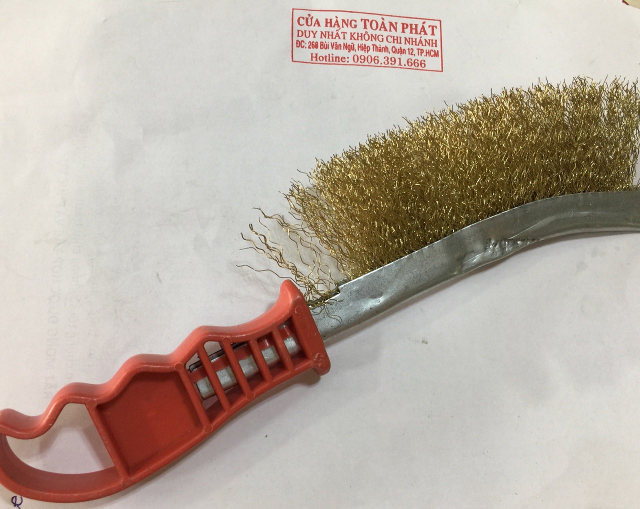 Bàn chản sắt cán nhựa - cọ sắt cán nhựa