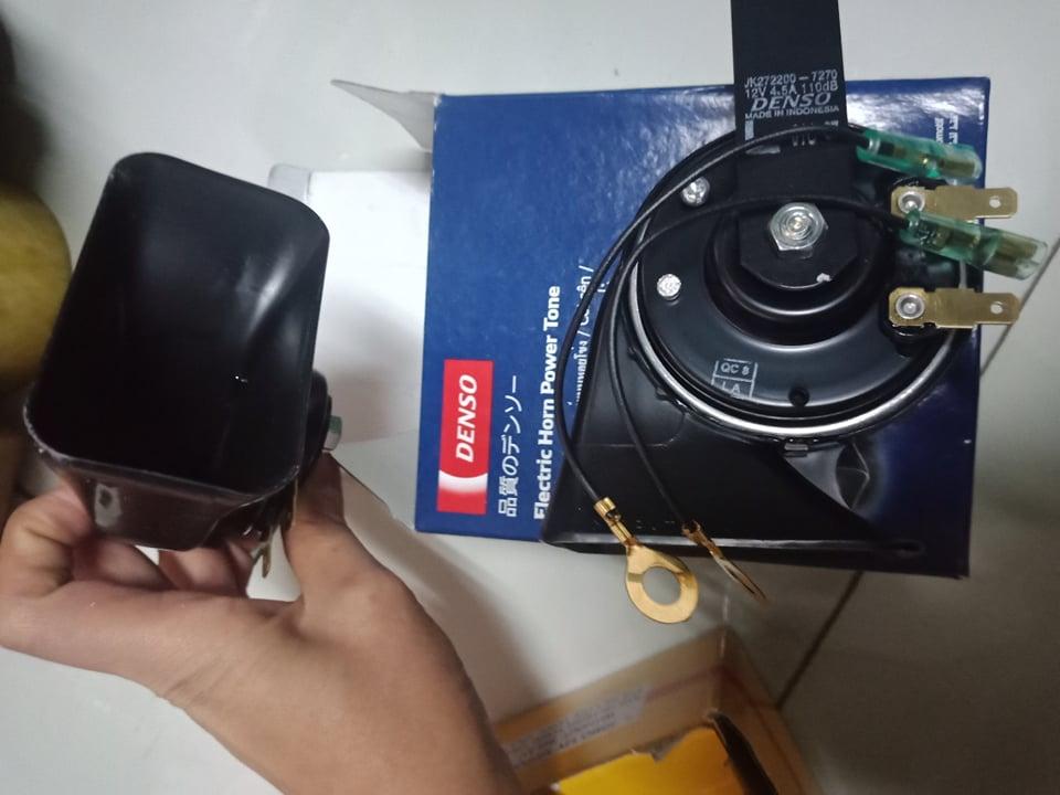 Còi sên denso, tiếng kêu vang hay, dễ dàng tự lắp đặt thay thế, Thiết kế đẹp, chắc chắn chính hãng