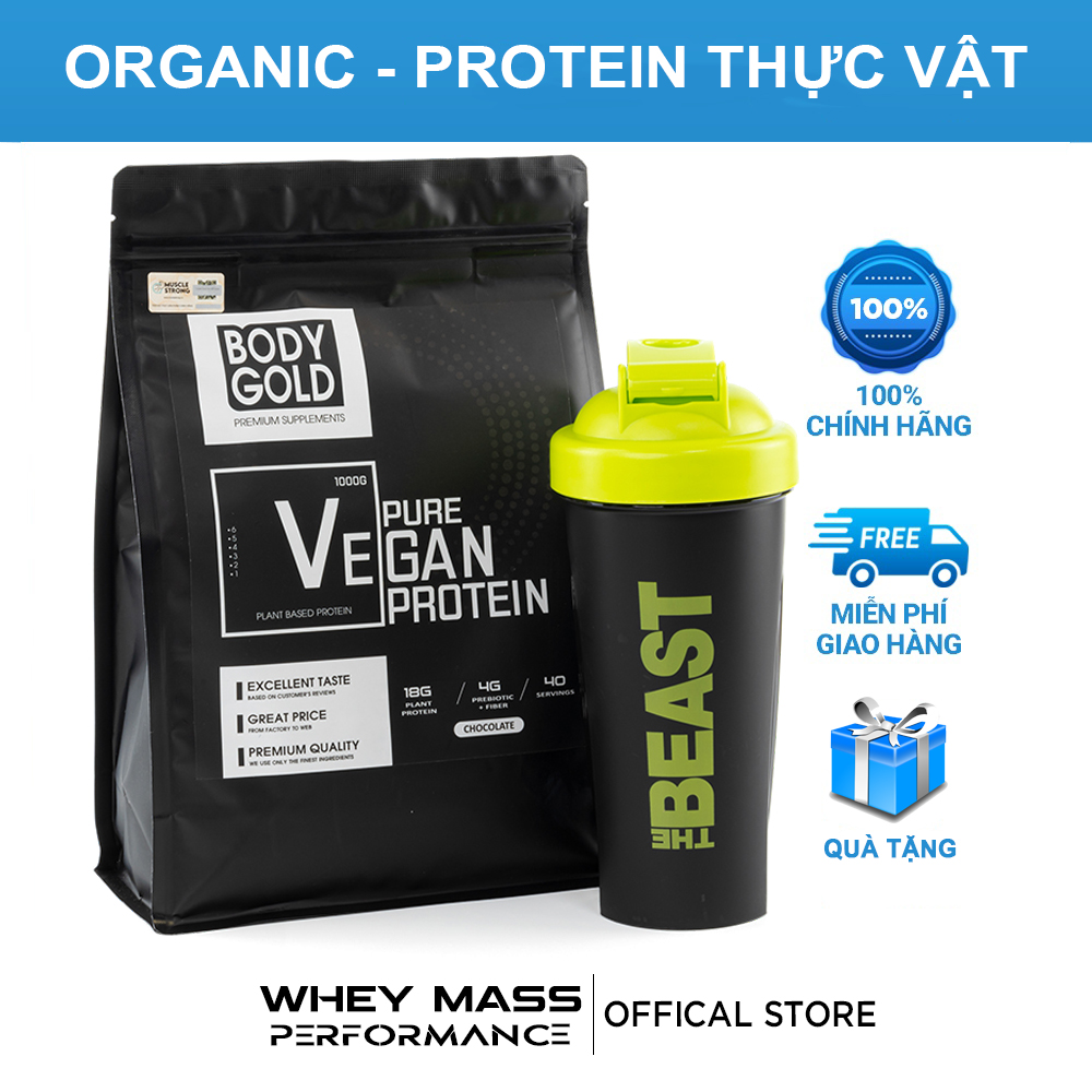 Organic Vegan Protein Body Gold