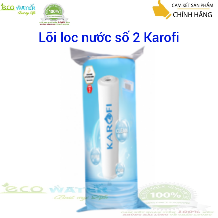 Lõi lọc nước số 2 karofi , lõi lọc nước karofi