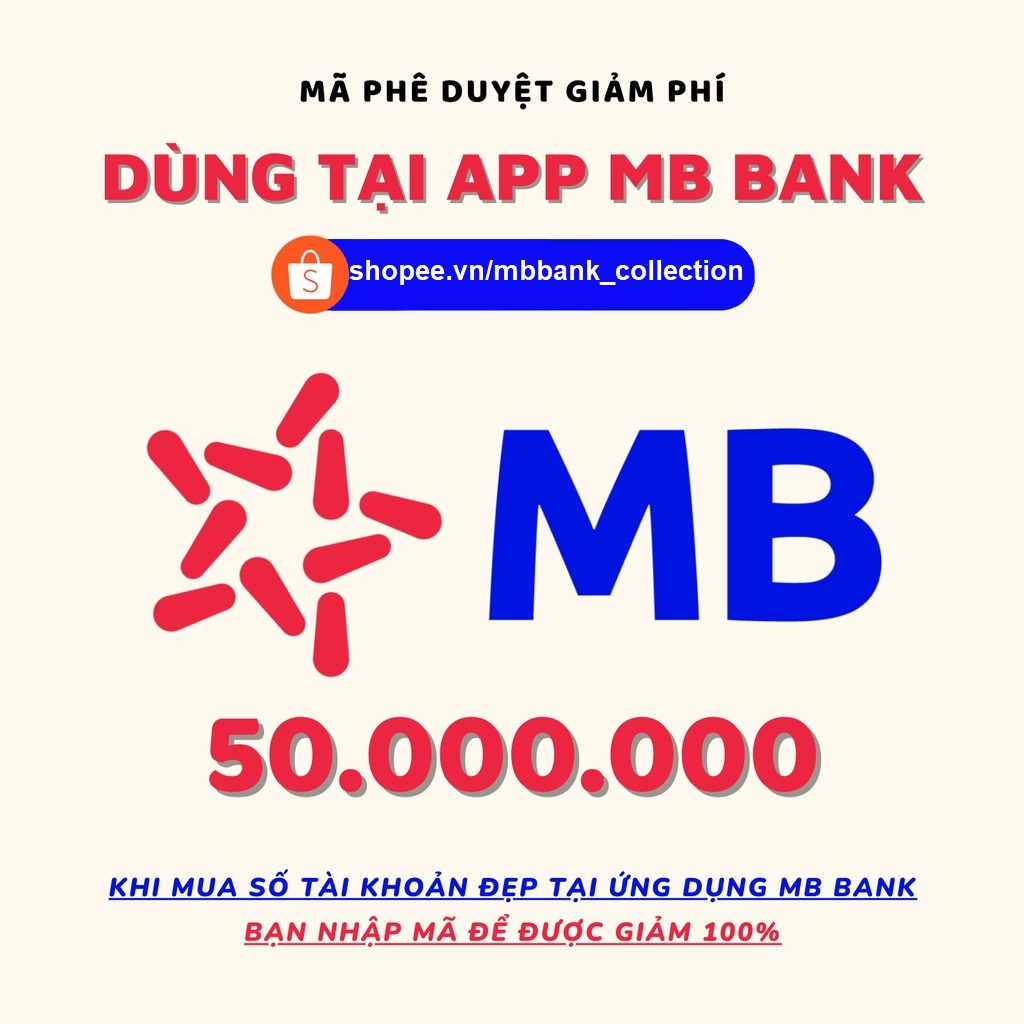Mã Giảm Mb Bank giá rẻ Tháng 6,2024|BigGo Việt Nam