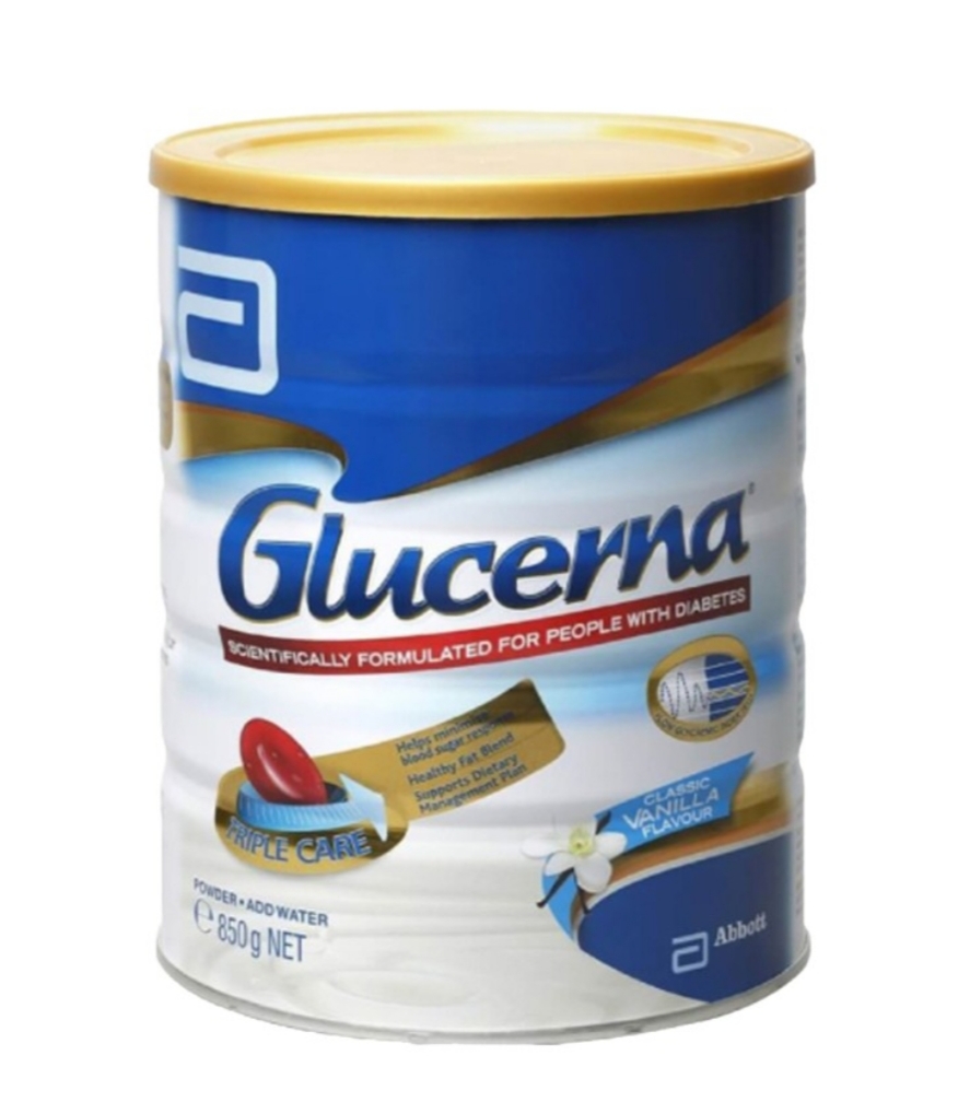 Sua bột abbott glucerna hương vani 850g )