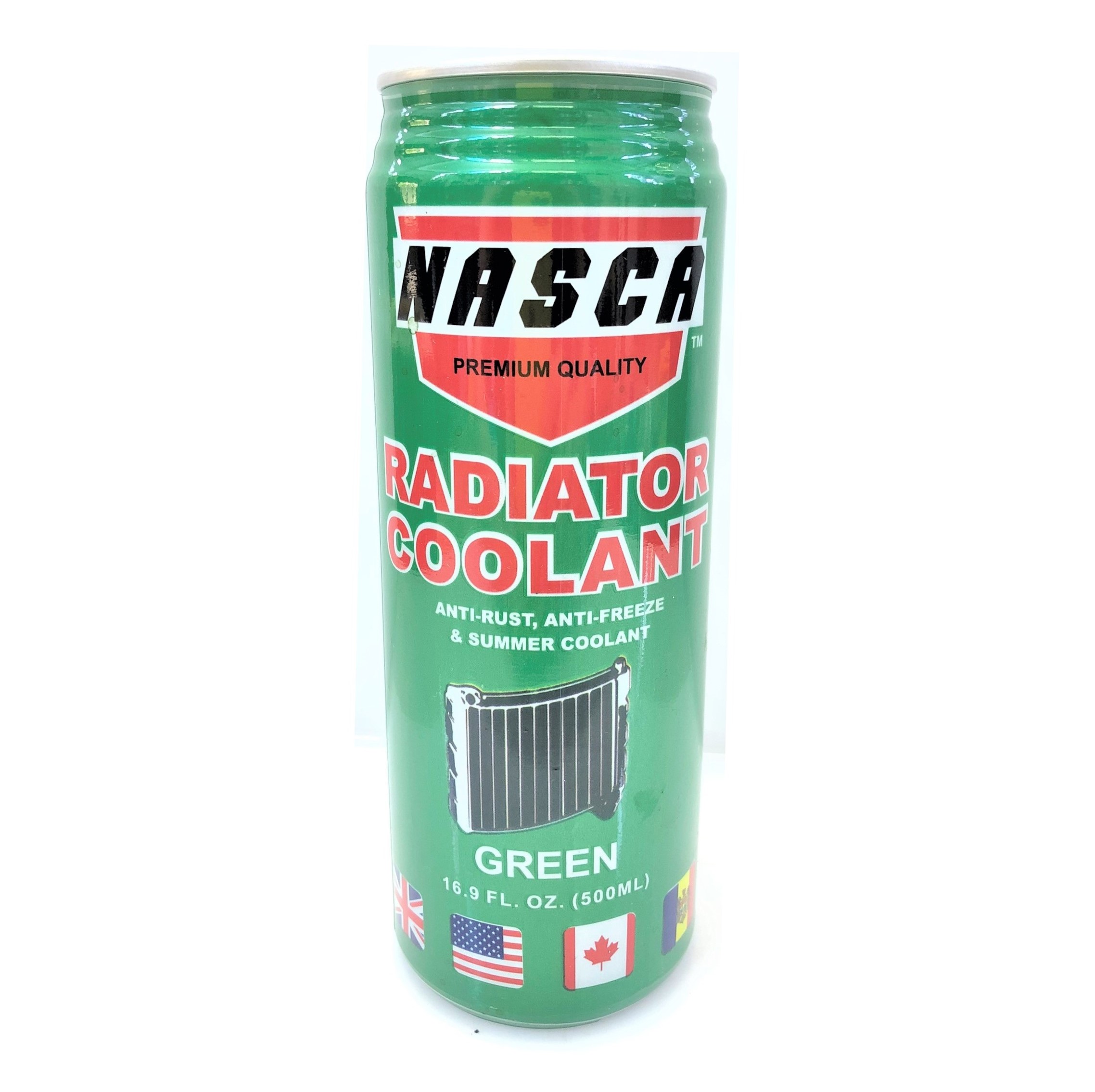 Nước làm mát ô tô xe máy màu xanh lá Nasca 500ml