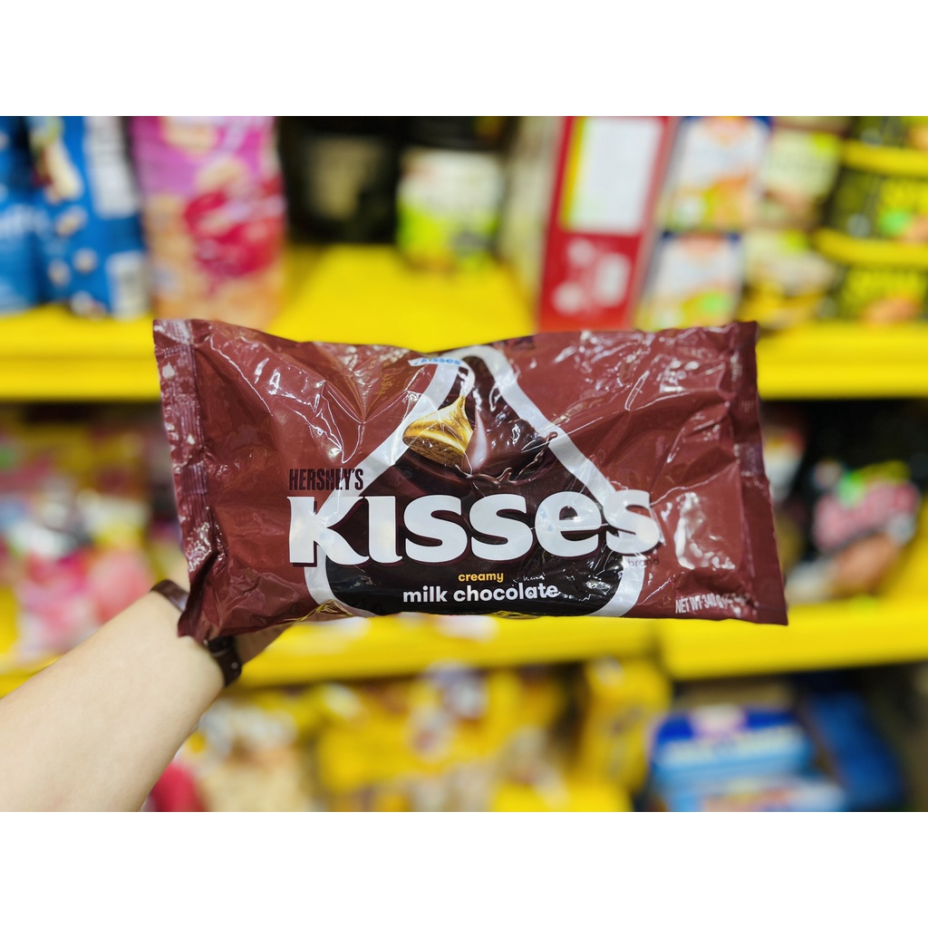 Socola Kisses Hershey s Kisses Creamy Milk Chocolate 315g