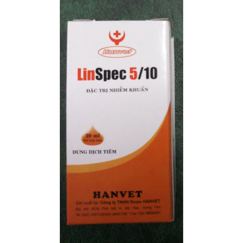 1 lọ 20ml linspec 5/10 chai 20ml hanvet