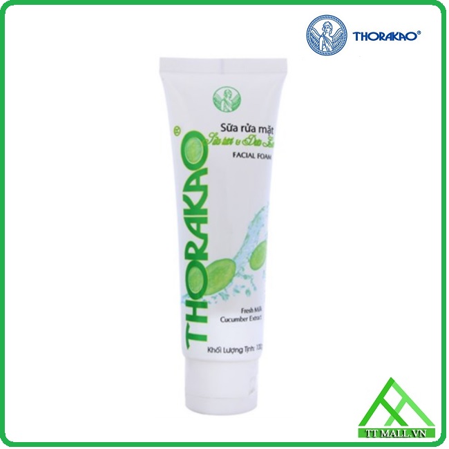 Sữa Rửa Mặt Sữa Tươi Dưa Leo Thorakao 100ml