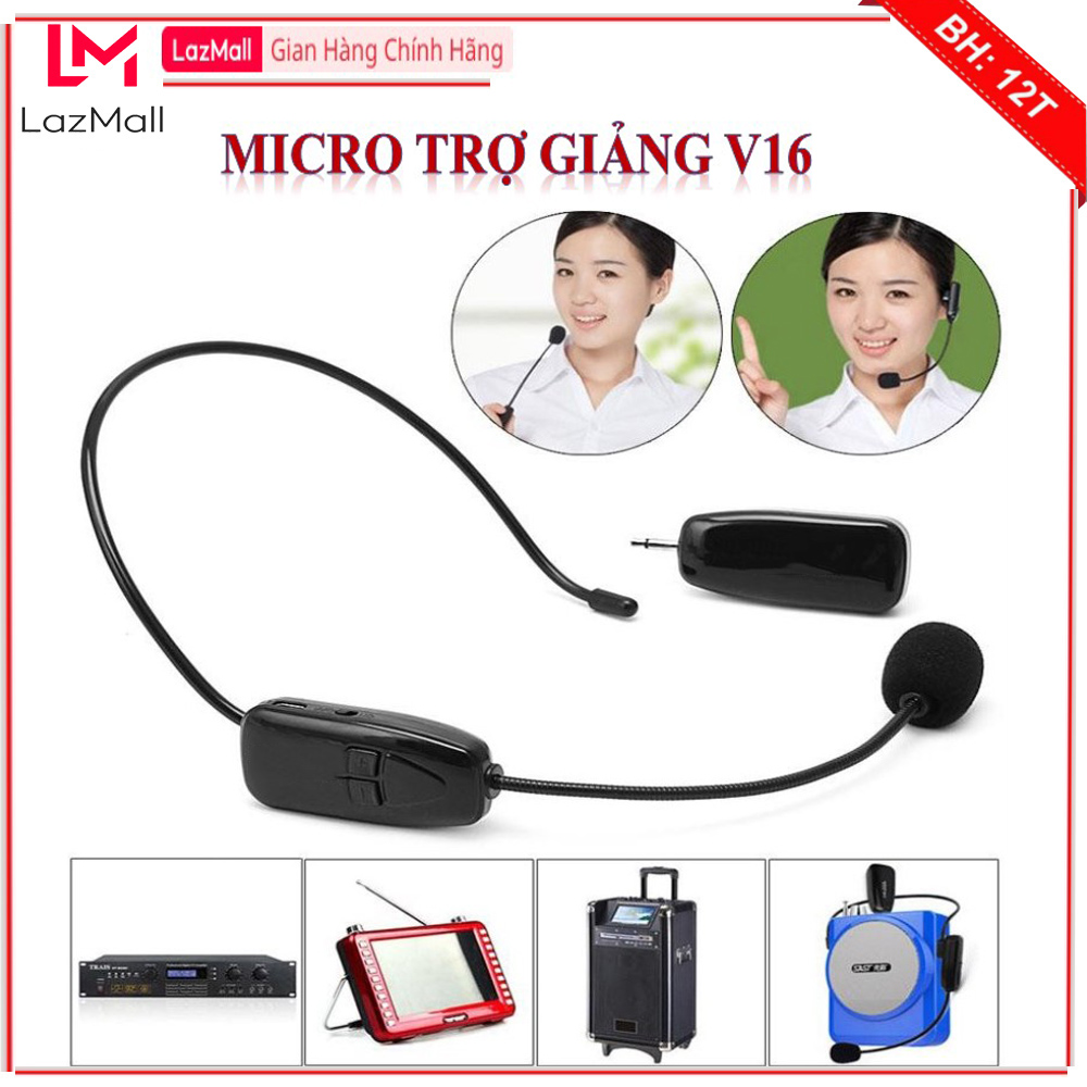  Máy Trợ Giảng Mini Micro Trở Giảng Không Dây SDGOLD Pin Trâu,Tiếng To Rõ,Thích Hợp Hỗ Trợ Thuyết Trình,Giảng Dạy Ở Diện Tích Rộng 