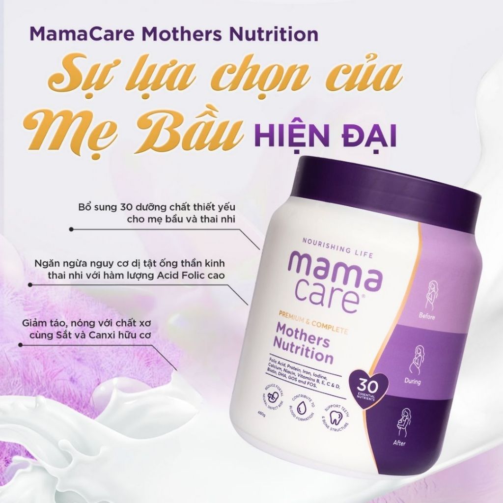 Sữa Bầu Mamacare - Mamacare Premium & Complete Mothers Nutrition