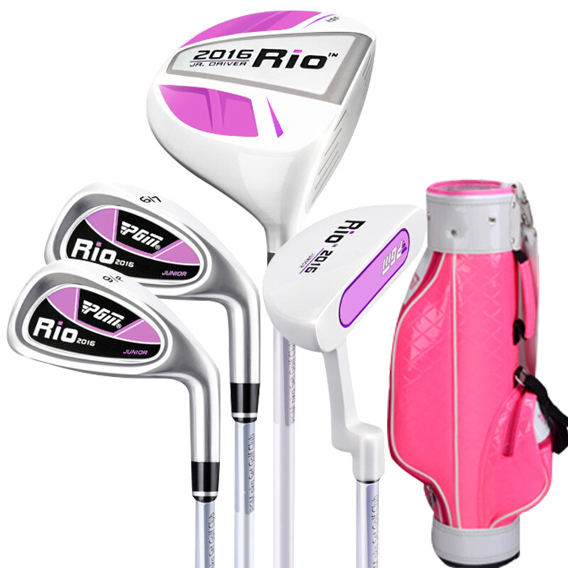 Bộ gậy trẻ em Rio hồng - Junior Golf Club Set