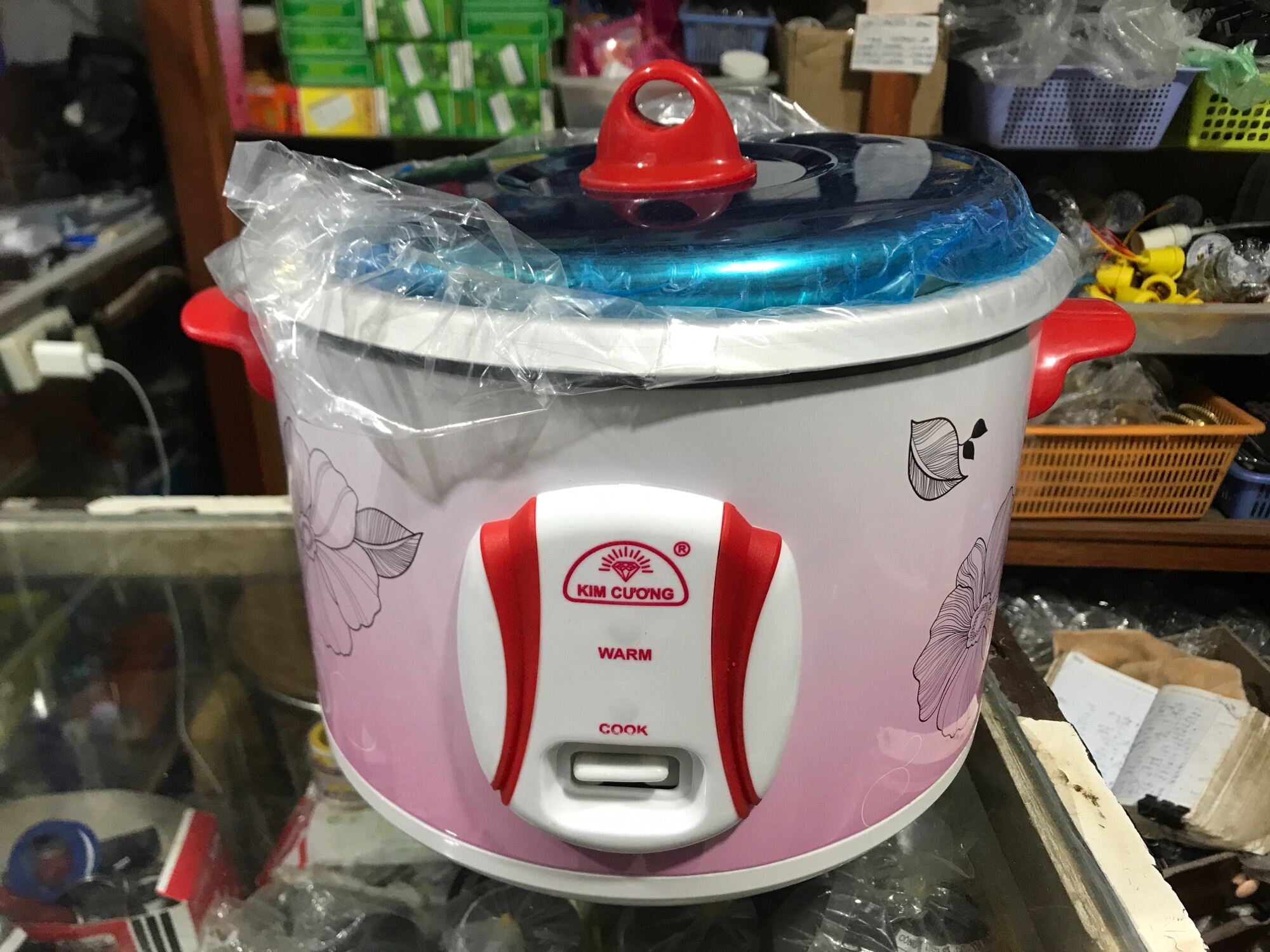 Nồi cơm điện nắp rời kim cương 1.8lit chính hãng