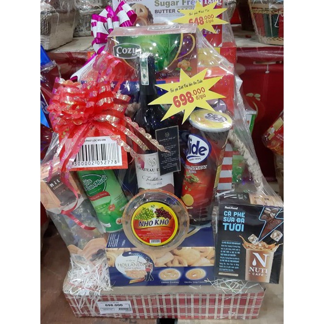 [HCM](50 TÚI) màng co giỏ quà giỏ trái cây size lớn cắt sẵn 70x70cm