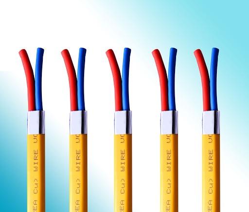 10 Met Dây Điện Đôi 2 Lõi 2x1.5 Oval Dẹp Đồng Nguyên Chất Fadaco 2 Lớp Bọc.