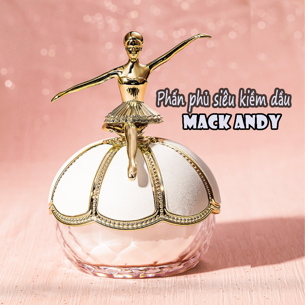Phấn phủ kiềm dầu mack andy air sensitive ballet mk341