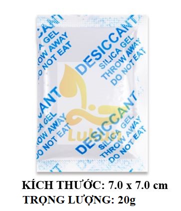 [HCM][TOP] Gói Hút Ẩm Clay loại 5/10/20/30g Clay (Đất sét hoạt tính OPP) - Hạt chống ẩm mốc khử mùi