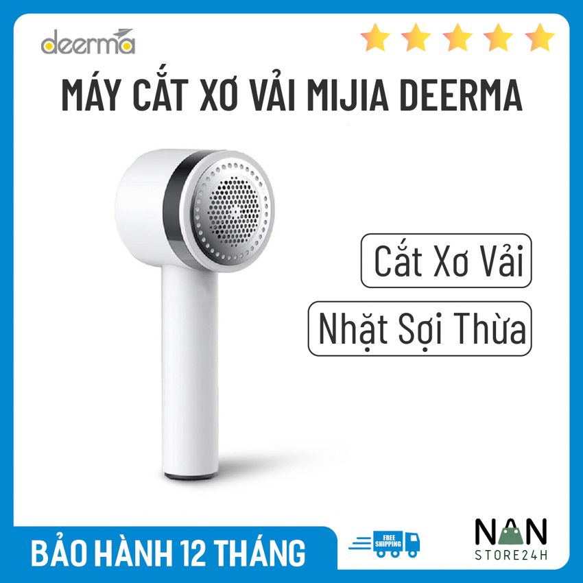 [BH 12 THÁNG] Máy Cắt Lông Xù + Lăn Bụi quần áo 2 Trong 1 Mijia DEERMA DEM-MQ811