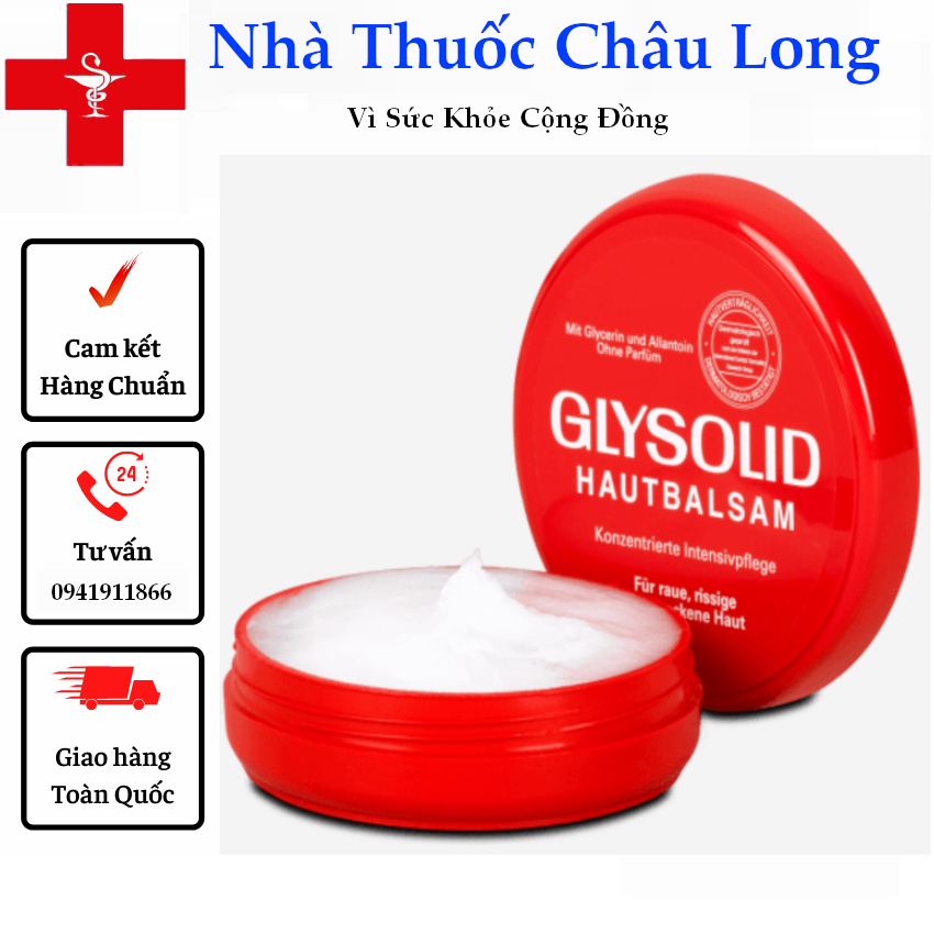 Kem Nẻ Glysolid Hautbalsam 100ml -Hàng Mới