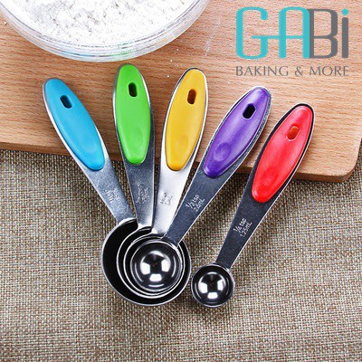 Bộ thìa đong inox 5 chiếc