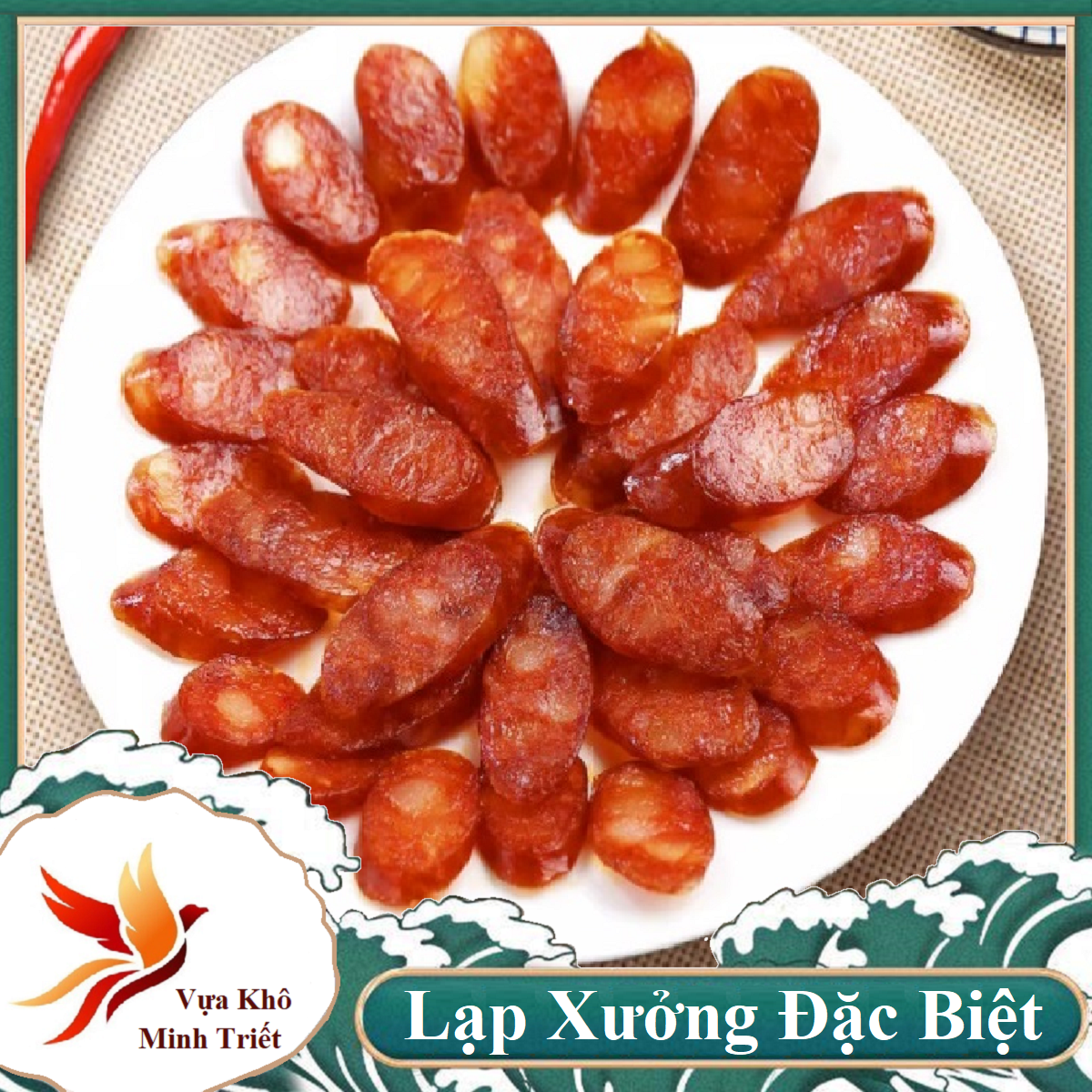 LẠP XƯỞNG HEO TƯƠI THƯỢNG HẠNG SIÊU NGON - VỰA KHÔ MINH TRIẾT