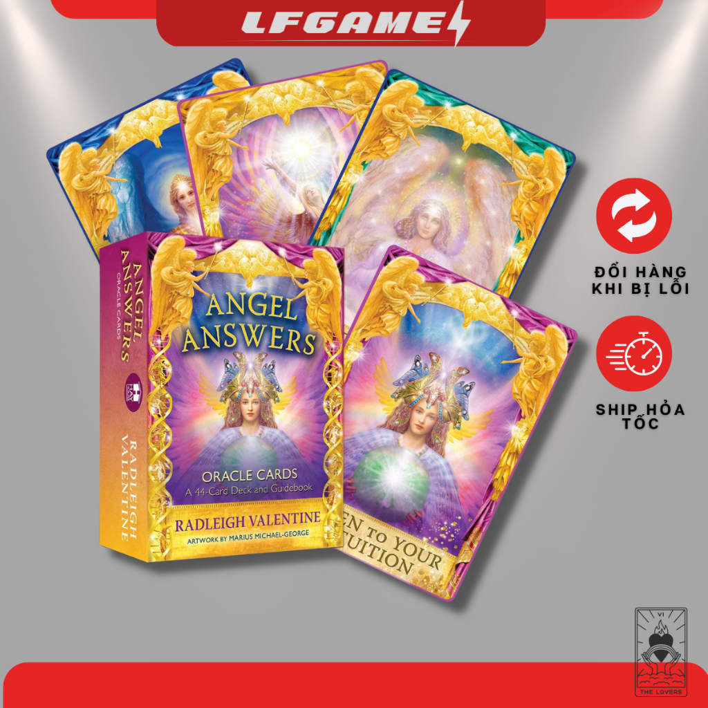 Bộ bài bói tarot Angel Answers Oracle Cards: A 44-Card Deck