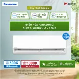 [Trả góp 0%] Máy lạnh/Điều hòa Panasonic Inverter CU/CS-XU12BKH-8 - 1.5HP - Một chiều - Eco AI - Lọc sạch không khí NanoeX - Wifi - Hàng chính hãng