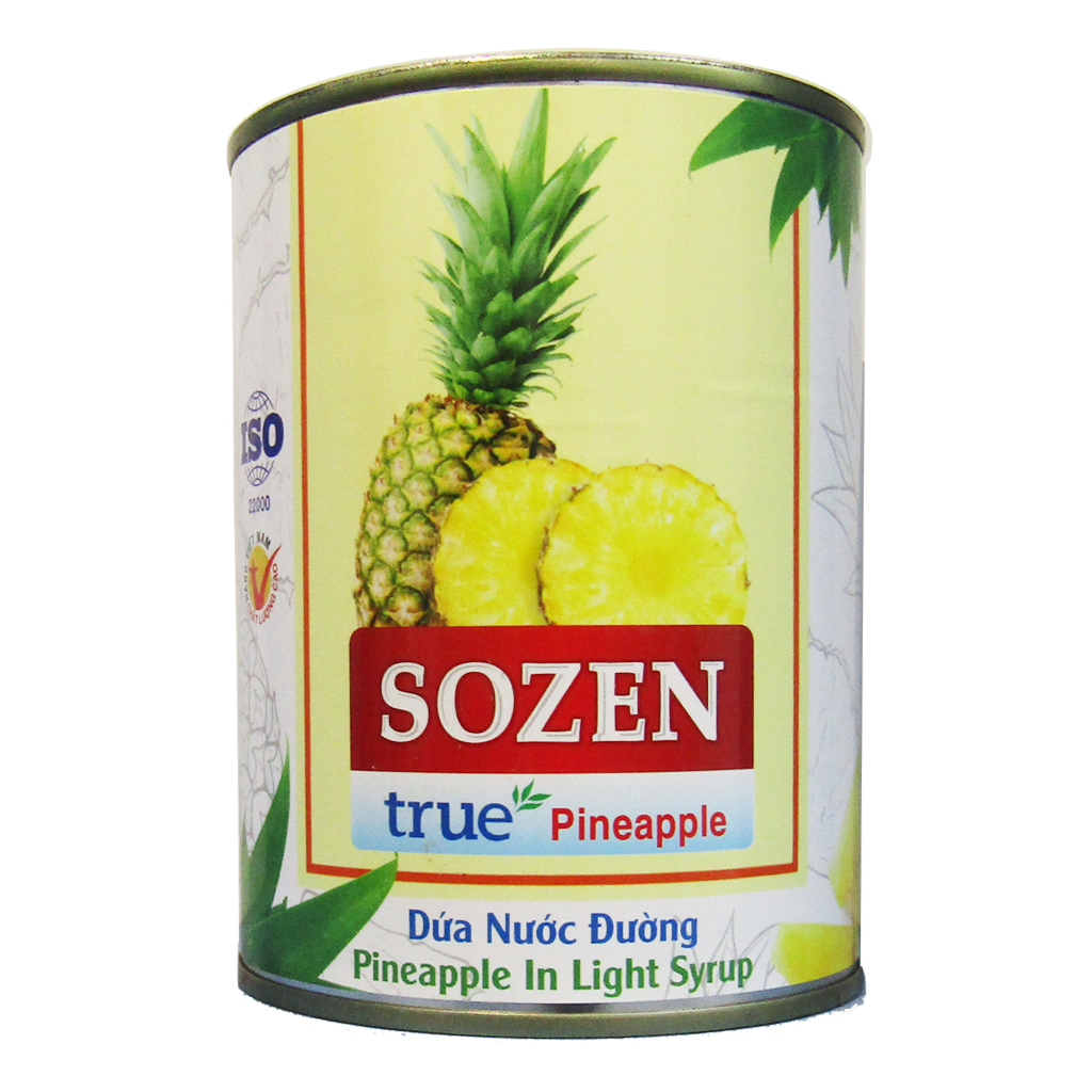 Dứa đóng lon Sozen 560g