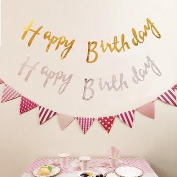 Dây Happy Birthday Ép Kim trang trí sinh nhật