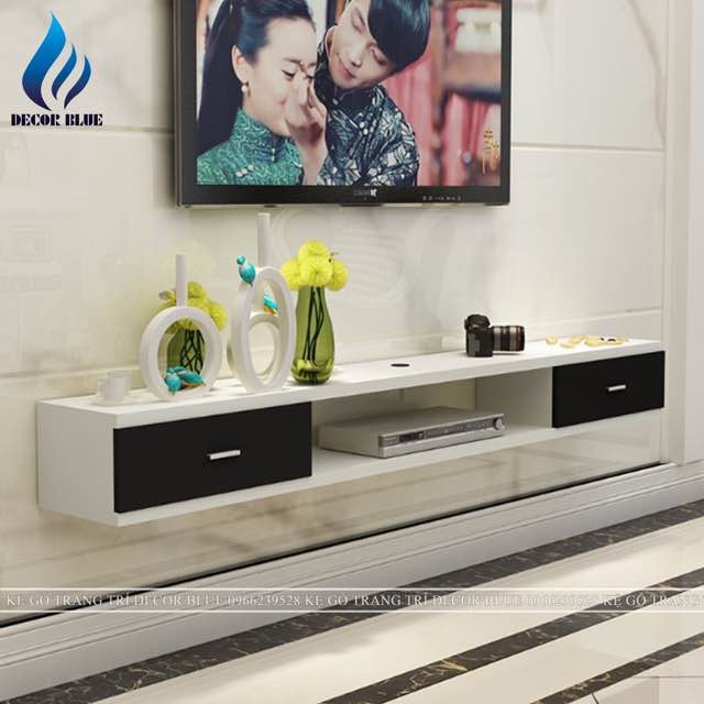 Fee ship 50K-Kệ tivi có ngăn tiện dụng