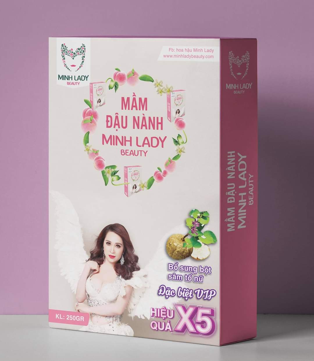 [HCM]{Chính hãng - Date mới} Mầm Đậu Nành Sâm Tố Nữ tăng V1 X5 Minh Lady Beauty