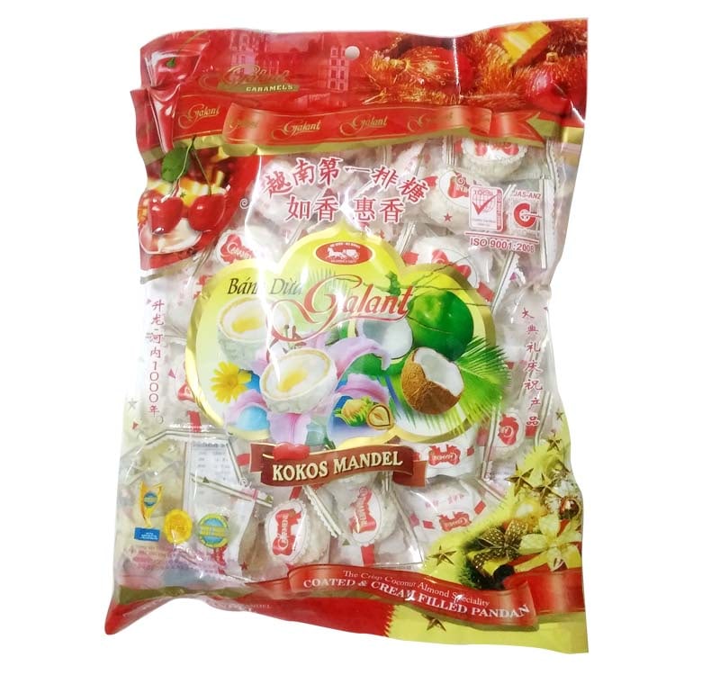Bánh dừa Galant caramen thơm ngon 350g - Tết- Mứt Tết- Bánh Mứt Tết- Đồ Ăn Vặt - Ăn Vặt-Uy Tín-Tết 2021