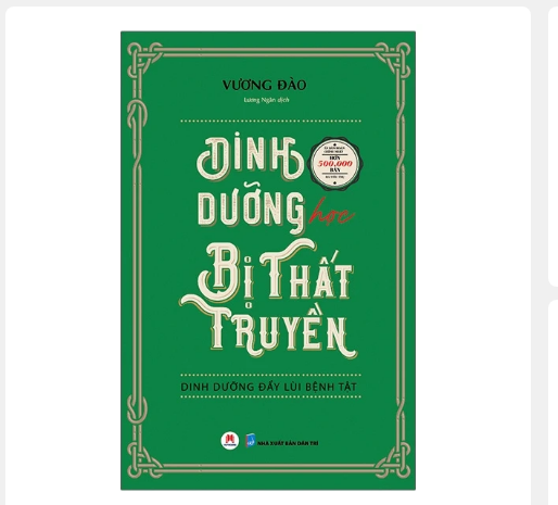 Dinh Dưỡng Học Bị Thất Truyền - Dinh Dưỡng Đẩy Lùi Bệnh Tật