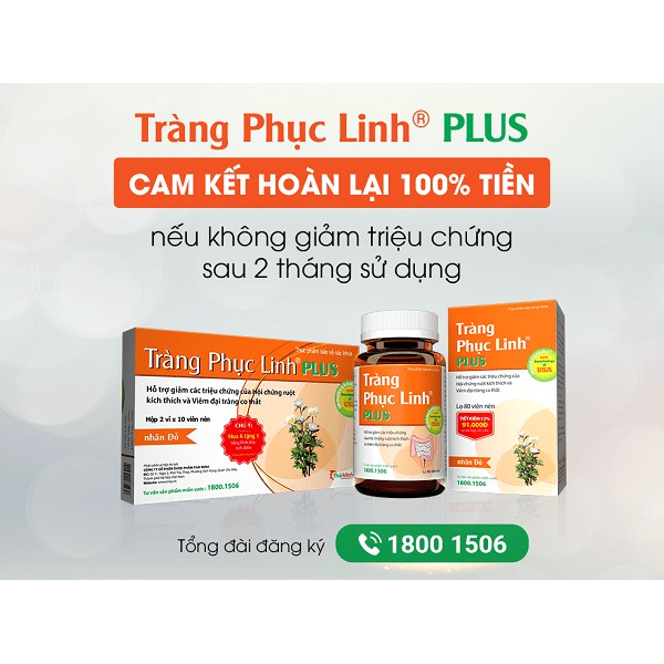 Tràng phục linh plus - lọ 80 viên