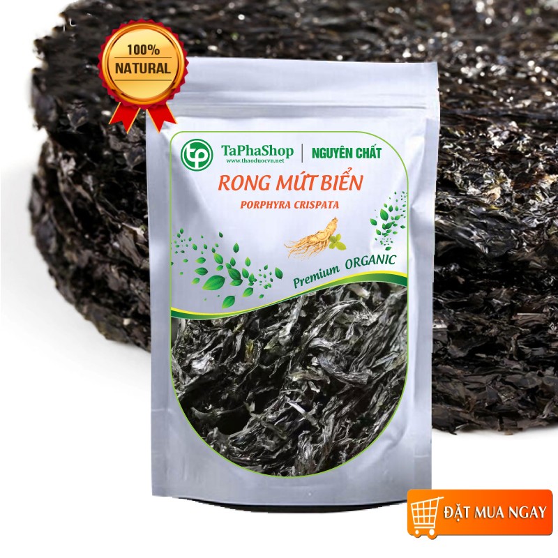 Rong mứt khô 500g, rong biển khô - tấn phát