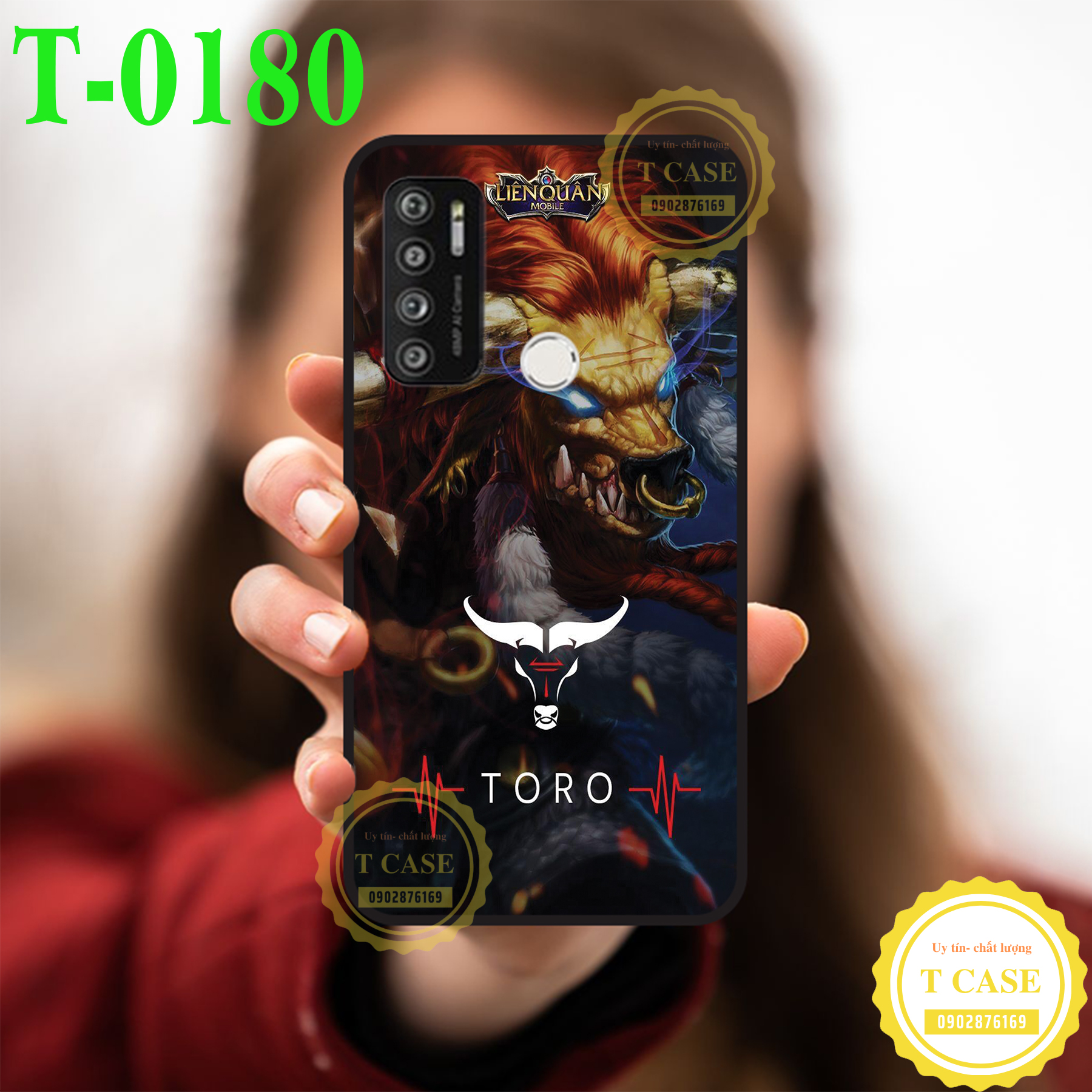 [HCM]Ốp lưng Vsmart Live 4 - TPU dẻo đen in hình Game Liên Quân Mobile