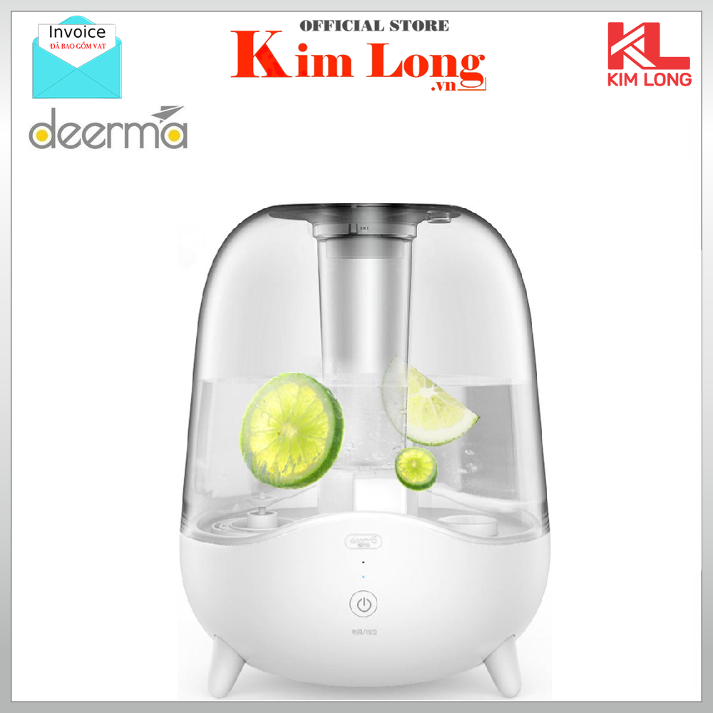 Máy tạo độ ẩm humidifier f325 công suất 25w, dung tích lớn 5 lít - hàng chính hãng