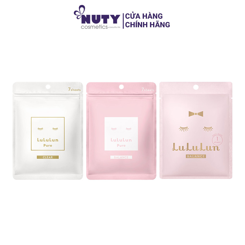 Mặt nạ lululun face mask pure 8fs – balance