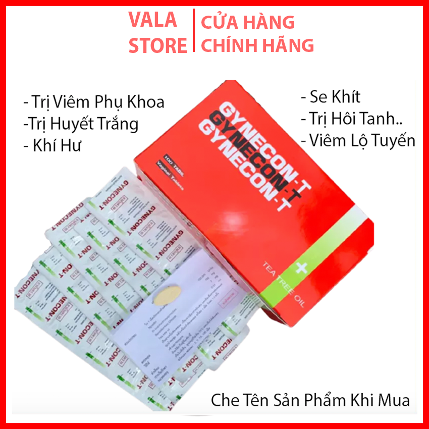 [Chuẩn Thái] Viên Đặt Phụ Khoa Thái Lan Gynecon Trà Xanh Chính Hãng - Vala Store
