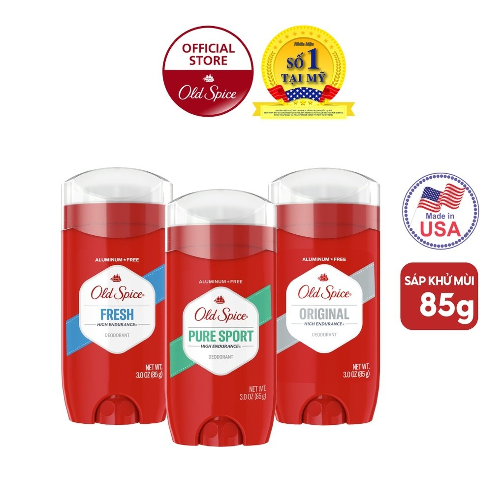 Lăn khử mùi Old Spice Fresh High Endurance với khả khử mùi và có hương thơm dễ chịu